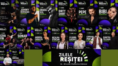 Zilele Reșiței 2026: trei zile de concerte pe Platforma Câlnicel și seară culturală în Centrul Civic