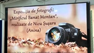 Expoziția de fotografie „Mirificul Banat Montan”, semnată de Nicu Șușara, a fost vernisată la Reșița pe 15 iulie