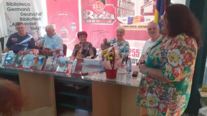 Biblioteca Germană „Alexander Tietz” din Reșița a găzduit lansarea revistei „Reflex” și a volumului de poezie „Silabele iernii”