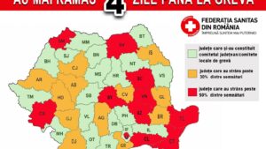 Grevă SANITAS în Caraș-Severin: 600 de sindicaliști susțin protestul din sănătate. Cinci spitale vor participa luni, la greva de avertisment