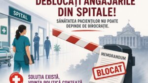 SANITAS anunță greva generală din 28 iulie și cere Parlamentului deblocarea urgentă a angajărilor din spitale. „Sănătatea pacienților nu poate depinde de un memorandum”