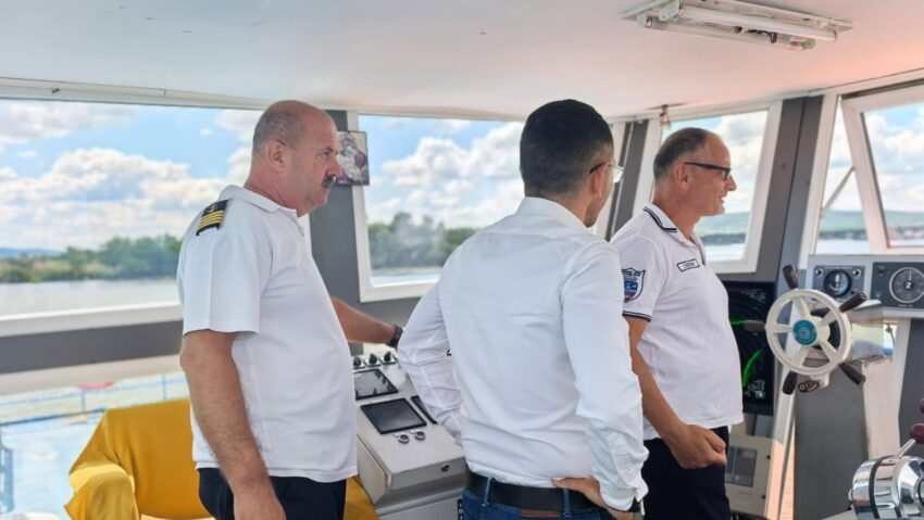 Ferryboat-ul dintre Moldova Nouă și Golubac, un proiect strategic pentru dezvoltarea turismului în Clisura Dunării. Adrian Torma: „Viitorul se construiește pas cu pas”