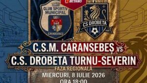 CSM Caransebeș începe parcursul în faza regională a Cupei României