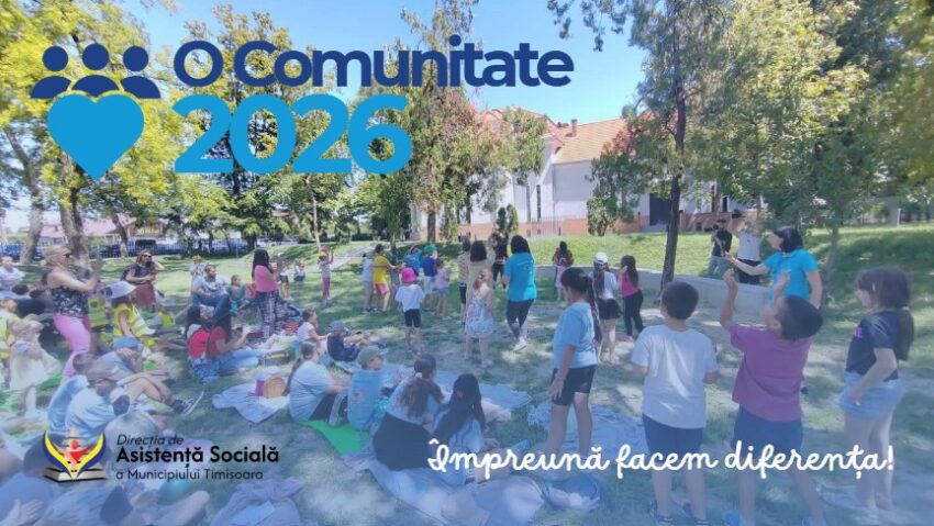 Timișoara finanțează proiecte sociale cu un milion de lei prin programul „O Comunitate 2026”