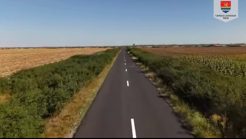 Consiliul Județean Timiș a finalizat lucrările pe DJ 682E. Drum mai sigur între Sânpetru Mare și Igriș
