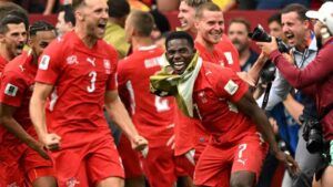 Elveția, în sferturile Cupei Mondiale după un thriller cu Columbia
