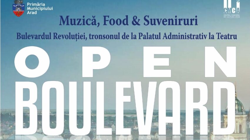 Open Boulevard revine în centrul Aradului