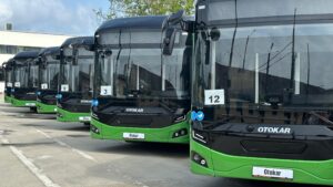 Proiect PNRR de aproape 50 de milioane de lei: Reșița a recepționat încă 14 autobuze electrice noi