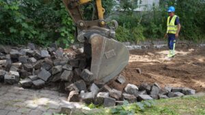 Lucrările de regenerare urbană avansează în zona Traian. Piața Corneliu Mikloși va fi transformată într-un spațiu verde și conectat