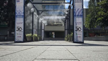 Radio Reșița aduce o premieră în oraș! Se instalează tuneluri de răcorire pentru zilele caniculare