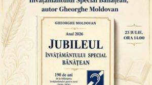 Lansare de carte la Caransebeș: „Jubileul Învățământului Special Bănățean”, semnată de Gheorghe Moldovan