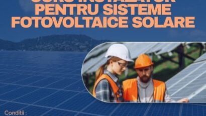 AJOFM Caraș-Severin organizează un curs gratuit de calificare pentru instalatori de sisteme fotovoltaice solare