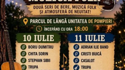 Festivalul Berii și Muzică Folk la Oraviţa: două seri de concerte și voie bună. Programul complet al evenimentului