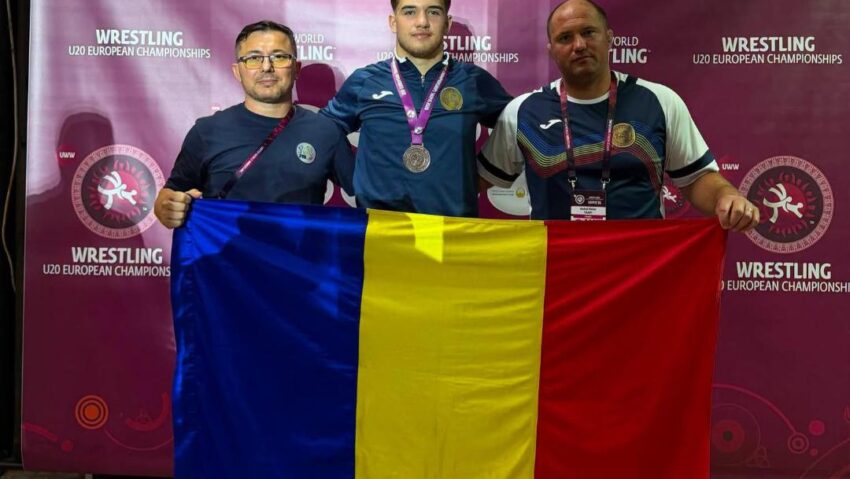 România, locul 10 la Europenele U20 de lupte libere. Reşiţeanul Andrei Franț: „Rezultatele ne dau încredere pentru competițiile viitoare”