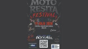 Moto Reșița Festival 2026 are loc pe 11 iulie, la Centrul Multifuncțional din Reșița