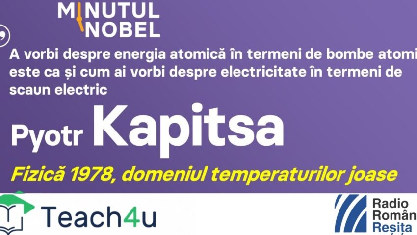 Minutul Nobel – Pyotr Kapitsa
