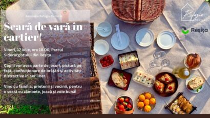„O seară de vară în cartier”, vineri, în Parcul Siderurgistului din Reșița