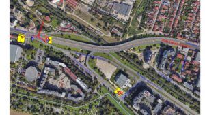 Trafic restricționat pe Pasajul Micălaca din Arad. Circulația va fi închisă timp de peste o lună