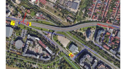 Trafic restricționat pe Pasajul Micălaca din Arad. Circulația va fi închisă timp de peste o lună