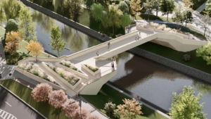 Autorizație de construire pentru Pasarela Îndrăgostiților din Timișoara. Reconstrucția începe în această vară