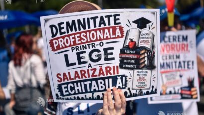 Sindicatele din Educaţie refuză negocierile formale pe tema legii salarizării bugetarilor