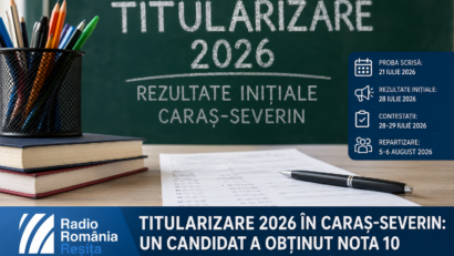 Rezultate Titularizare 2026 în Caraș-Severin: un singur candidat a obținut nota 10. Au fost evaluate 332 de lucrări