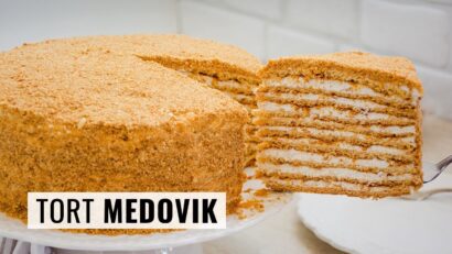 Tortul Medovik – rețeta clasică a prăjiturii cu miere