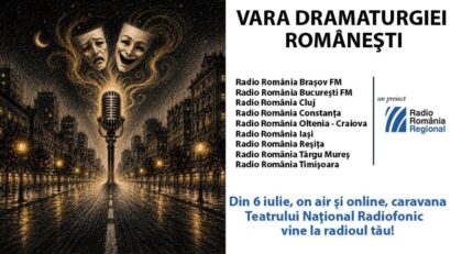 Caravana Teatrului Radiofonic revine în această vară pe frecvențele Radio România Regional