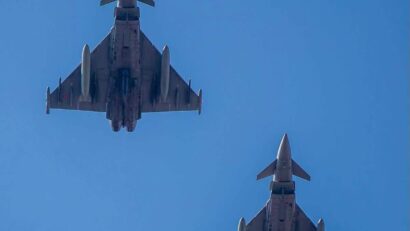 Ziua Aviației Române 2026: survol spectaculos cu aeronave F-16 și Eurofighter Typhoon la București
