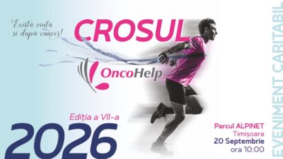 Crosul OncoHelp 2026, la Timișoara. Obiectiv: achiziţionarea de echipamente pentru tratamentul tumorilor foarte mici