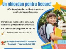 „Un ghiozdan pentru fiecare!” Peste 150 de copii din Timișoara au nevoie de rechizite pentru noul an școlar