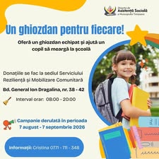 „Un ghiozdan pentru fiecare!” Peste 150 de copii din Timișoara au nevoie de rechizite pentru noul an școlar