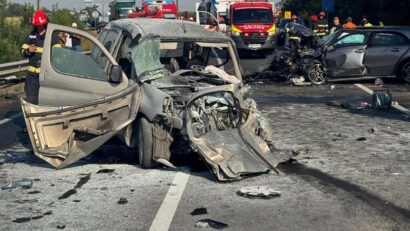 Accident mortal pe DN 6, în Jena: trei autoturisme implicate