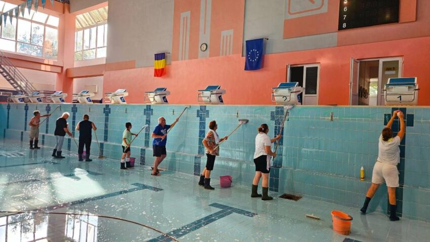 Bazinul Olimpic din Reșița, închis pe durata lunii august pentru lucrări de întreținere