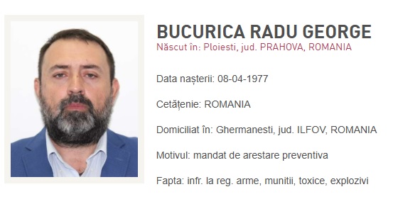Procurorul Radu Bucurică, dat în urmărire după decizia de arestare preventivă