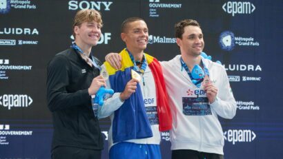David Popovici, de neînvins! Al treilea aur european consecutiv la 100 m liber