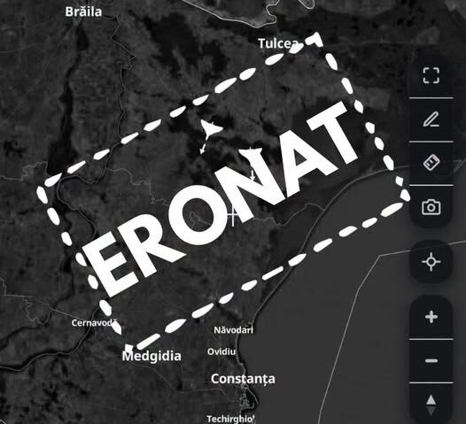 MApN: Hărțile de pe site-urile neoficiale nu reflectă situația reală a spațiului aerian al României