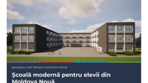 Liceul Tehnologic „Clisura Dunării” din Moldova Nouă va fi modernizat cu fonduri europene