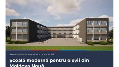 Liceul Tehnologic „Clisura Dunării” din Moldova Nouă va fi modernizat cu fonduri europene