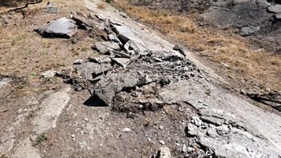Au început lucrările de reparații la acumularea Topolovăț. Investiție de peste 120.000 de lei pentru siguranța împotriva inundațiilor