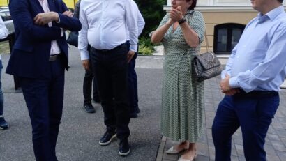 Ministrul Economiei, Irineu Darău, în vizită la Băile Herculane