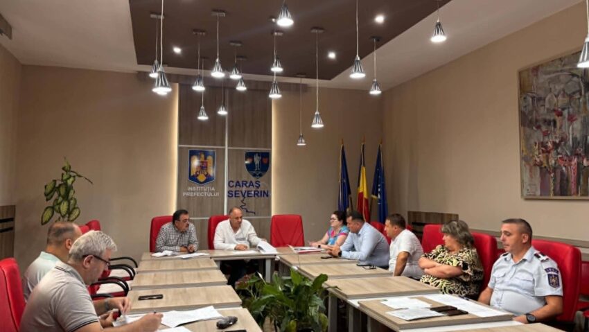 Proiectele PNRR din Caraş-Severin, în atenţia Instituţiei Prefectului