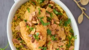 Sayadieh – rețetă libaneză de pește cu orez și ceapă caramelizată