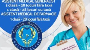 Înscrieri la Școala Postliceală Sanitară din Reșița. Sunt disponibile 84 de locuri