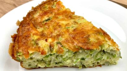 Sfougato – rețetă grecească de omletă la cuptor cu legume