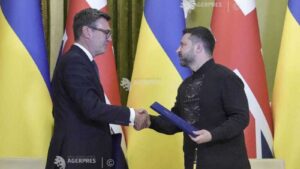 Regatul Unit și #Ucraina au semnat un parteneriat privind dezvoltarea instrumentelor AI pentru apărare și securitate