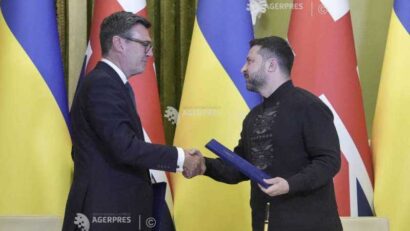 Regatul Unit și #Ucraina au semnat un parteneriat privind dezvoltarea instrumentelor AI pentru apărare și securitate