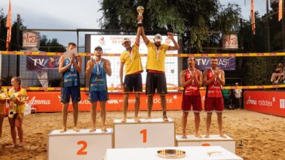 CSU Reşiţa a luat aur la Naţionalele de Beach Volley de la Iaşi!