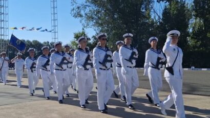 Ziua Marinei, marcată de Forțele Navale Române prin ceremonii și exerciții navale