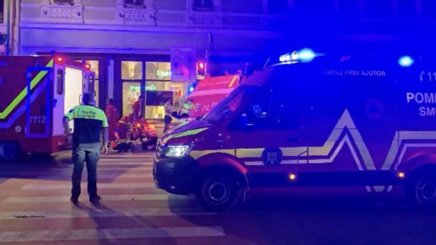 BRAȘOV: doi morți și doi răniți grav după ce o mașină a lovit un grup de pietoni